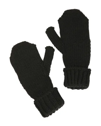 CafèNoir GUANTI TIPO MUFFOLE.NERO - Glamour Calzature