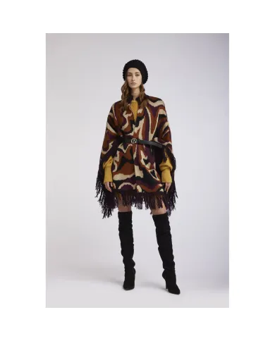 CafèNoir MANTELLA CON FRANGE.WAVES - Glamour Calzature