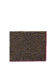 CafèNoir SCIARPA ANIMALIER CON PUNTO CAVALLO.VIOLA - Glamour Calzature