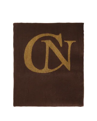 CafèNoir SCIARPA MONOGRAM PORTALOGO.COGNAC Cuoio - Glamour Calzature