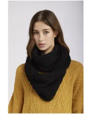 CafèNoir COLLO AD ANELLO.NERO - Glamour Calzature