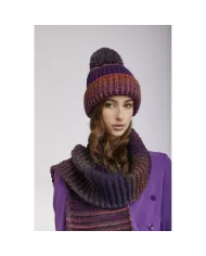 CafèNoir BERRETTO MULTICOLOR CON PON PON.MULTICOLOR - Glamour Calza...