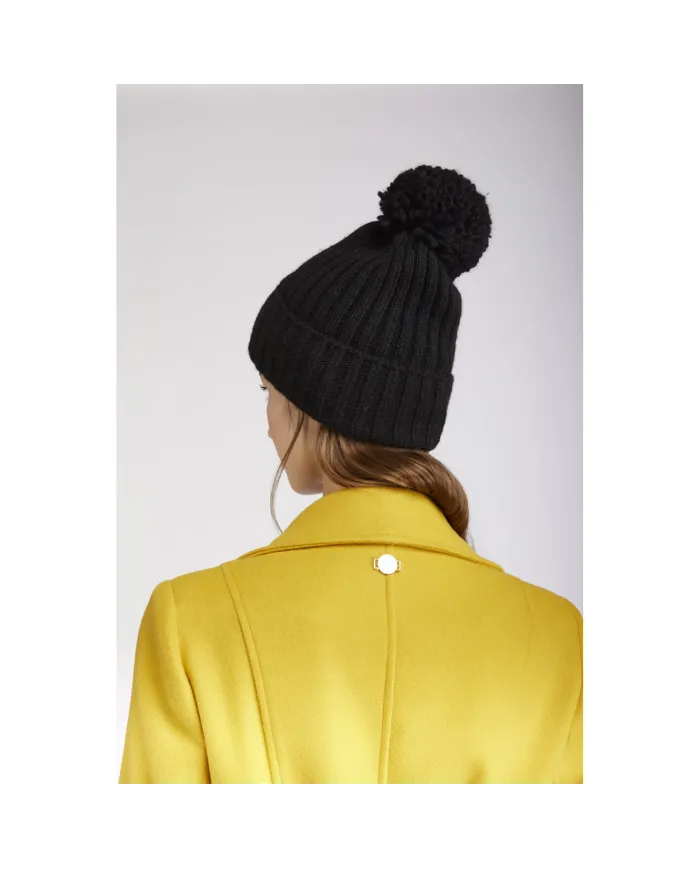 CafèNoir BERRETTO CON PON PON.NERO - Glamour Calzature