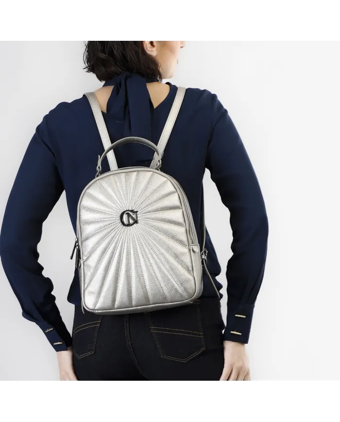 CafèNoir Zaino Grigio - Glamour Calzature