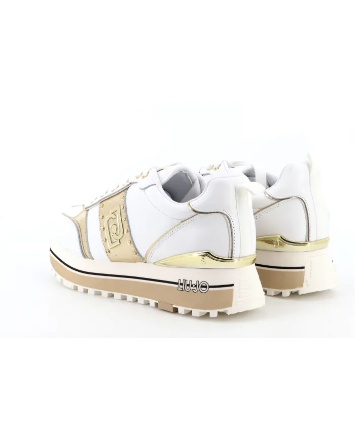 LIU-JO Sneakers Maxi Wonder Bianco - Glamour Calzature LIU-JO Sneakers Maxi Wonder Bianco - Glamour Calzature