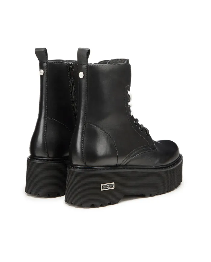 Cult Anfibio Nero - Glamour Calzature Cult Anfibio Nero - Glamour Calzature