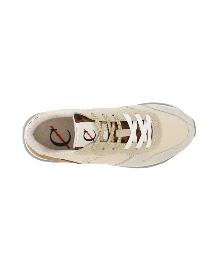 CafèNoir Sneakers Beige - Glamour Calzature