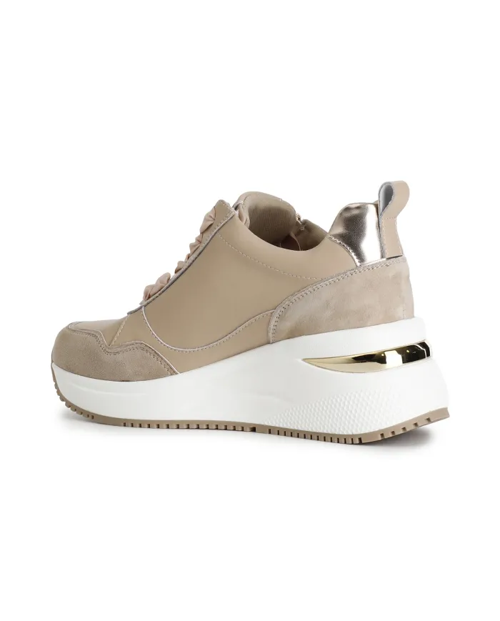 CafèNoir Sneakers Beige - Glamour Calzature