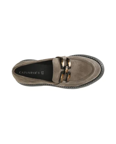 CafèNoir Mocassino Taupe - Glamour Calzature
