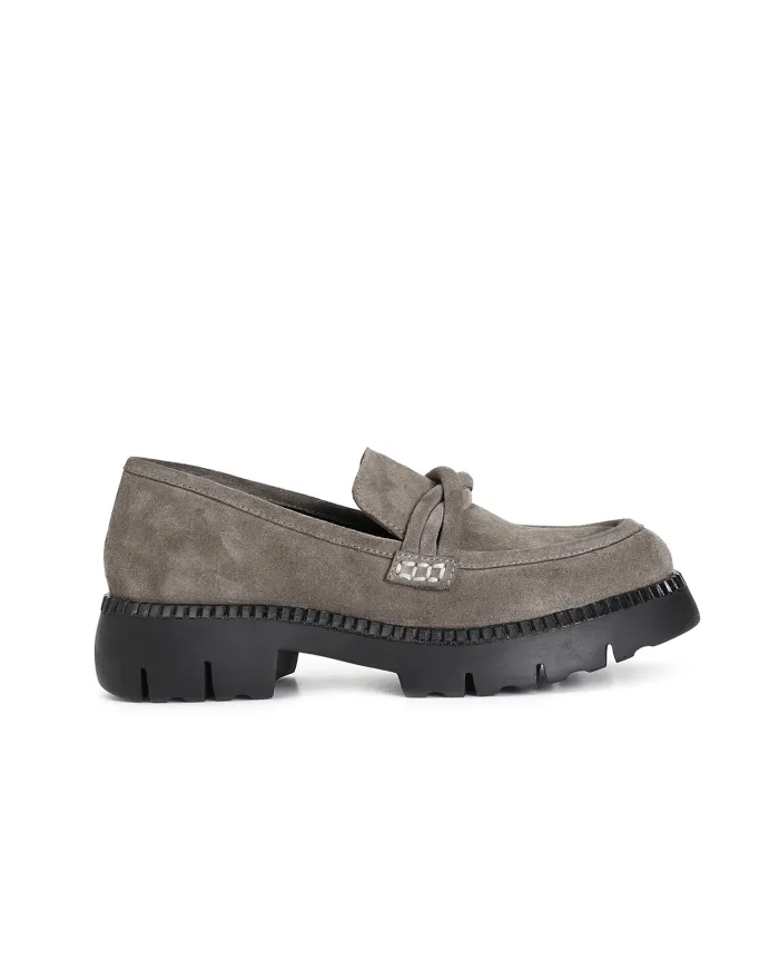 CafèNoir Mocassino Taupe - Glamour Calzature