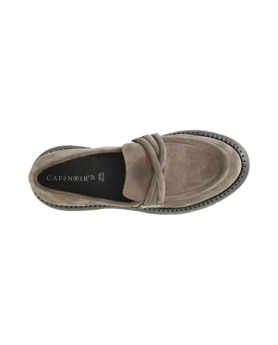 CafèNoir Mocassino Taupe - Glamour Calzature