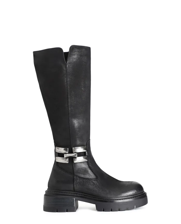 CafèNoir Stivale Nero - Glamour Calzature