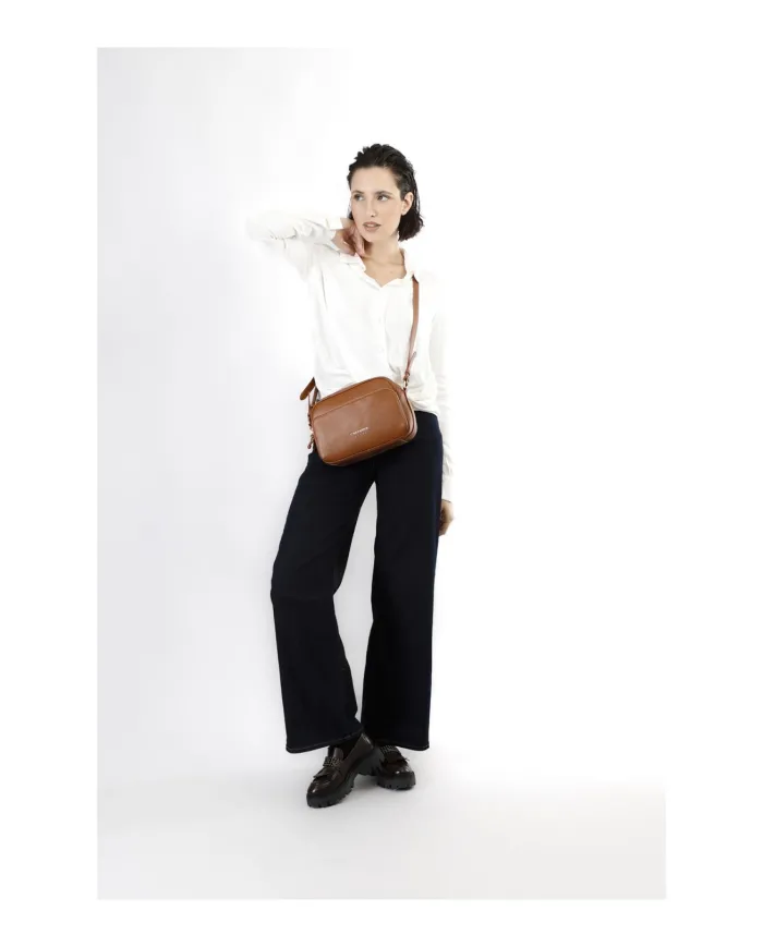 CafèNoir Camera Bag Cuoio - Glamour Calzature