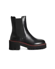 CafèNoir Tronchetto NERO/ROSSO - Glamour Calzature