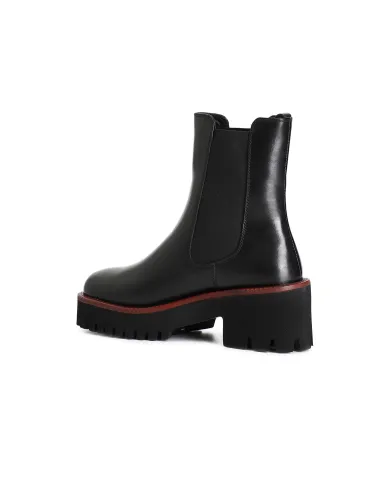 CafèNoir Tronchetto NERO/ROSSO - Glamour Calzature