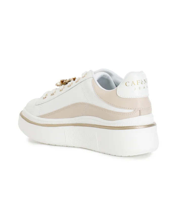 CafèNoir Sneakers Bianco - Glamour Calzature