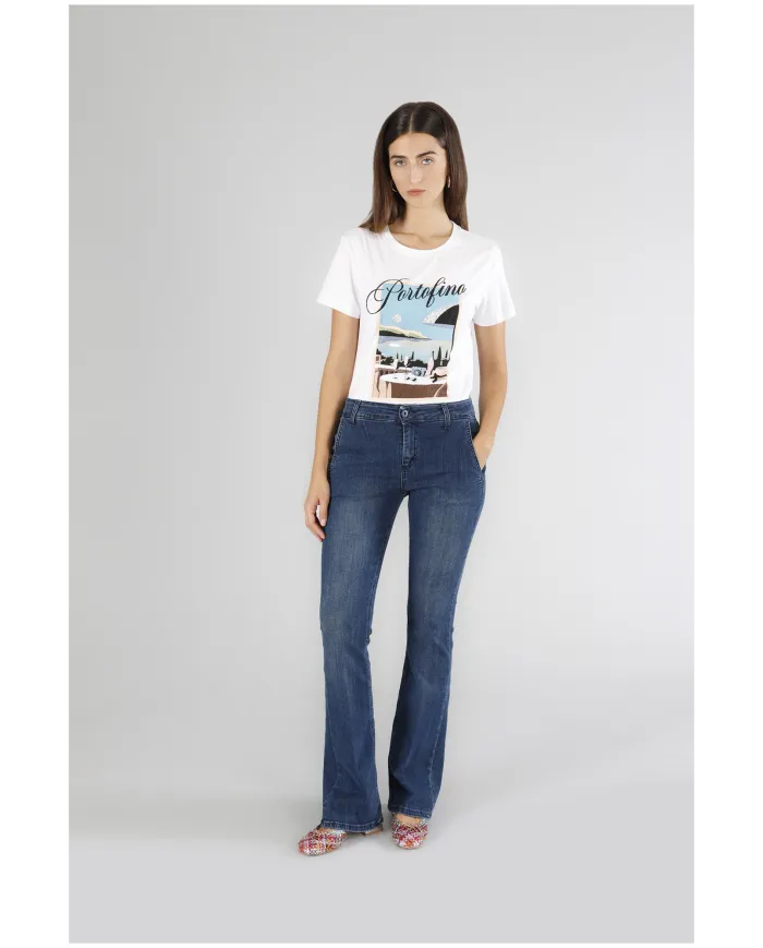 CafèNoir Jeans Blu - Glamour Calzature