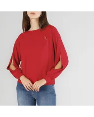 CafèNoir Felpa Rosso - Glamour Calzature