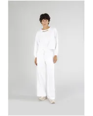 CafèNoir Felpa Bianco - Glamour Calzature