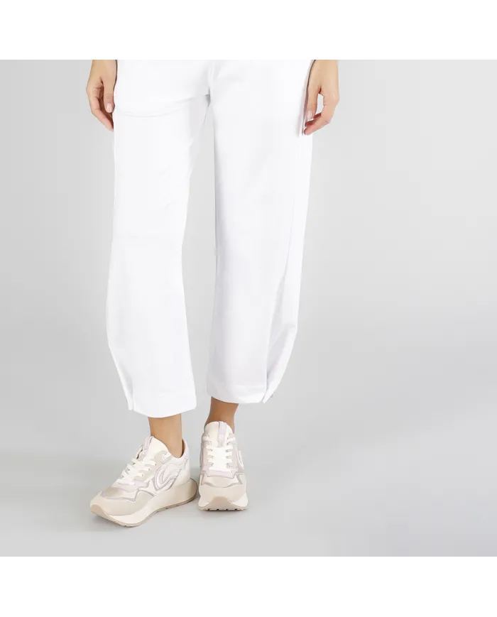 CafèNoir Pantalone Bianco - Glamour Calzature