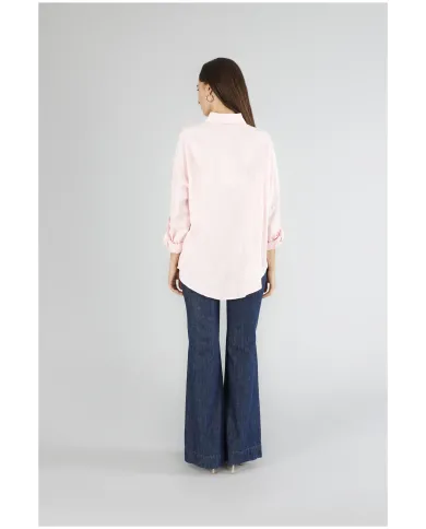CafèNoir Camicia Rosa - Glamour Calzature CafèNoir Camicia Rosa - Glamour Calzature