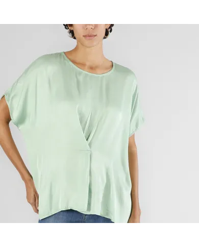 CafèNoir Blusa Verde - Glamour Calzature CafèNoir Blusa Verde - Glamour Calzature