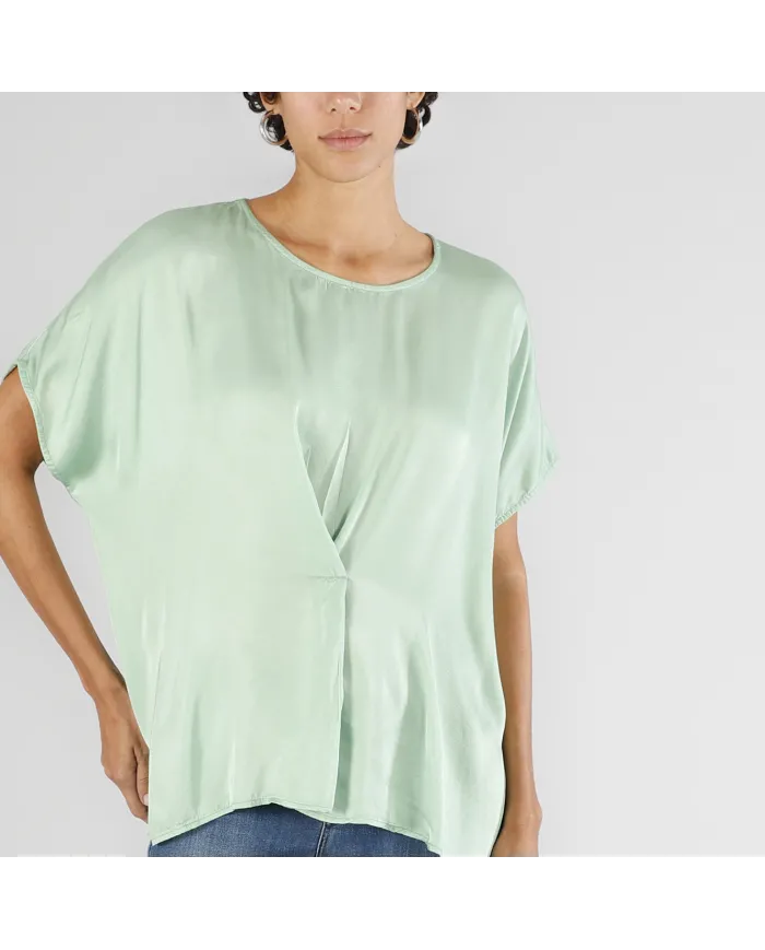 CafèNoir Blusa Verde - Glamour Calzature CafèNoir Blusa Verde - Glamour Calzature