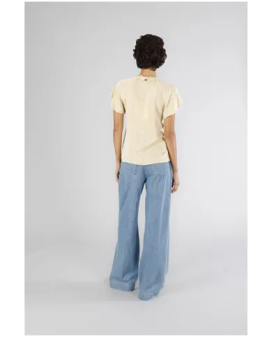 CafèNoir Camicia Avorio - Glamour Calzature CafèNoir Camicia Avorio - Glamour Calzature