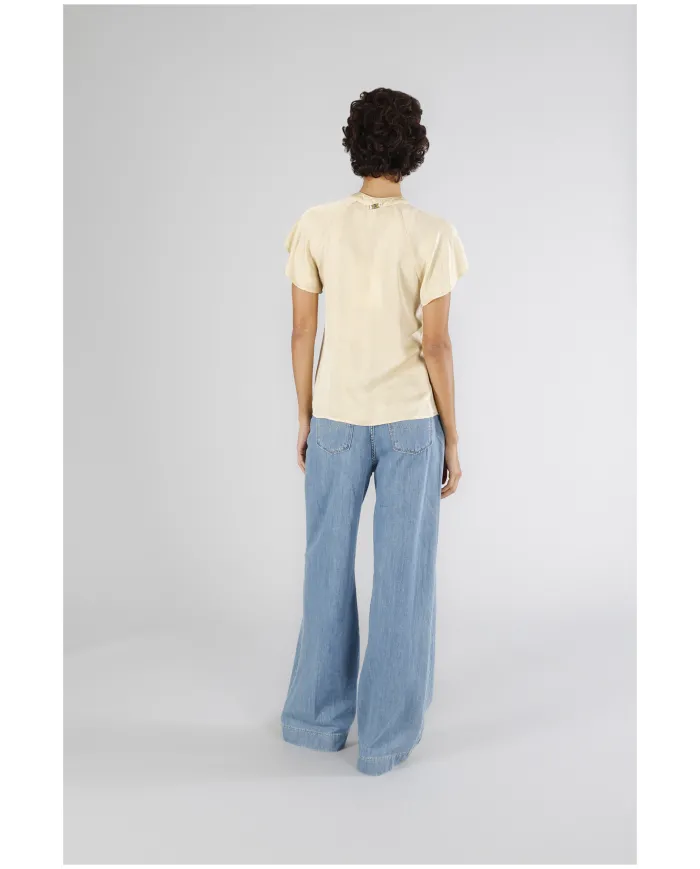 CafèNoir Camicia Avorio - Glamour Calzature