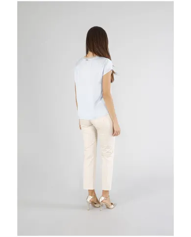 CafèNoir Blusa Azzurro - Glamour Calzature