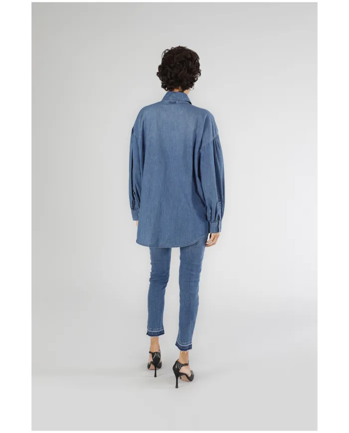 CafèNoir Camicia Blu - Glamour Calzature