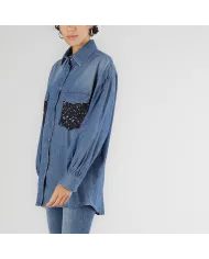 CafèNoir Camicia Blu - Glamour Calzature