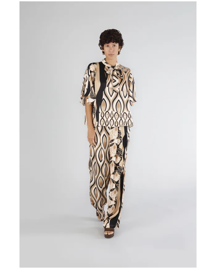 CafèNoir Blusa Multicolor - Glamour Calzature