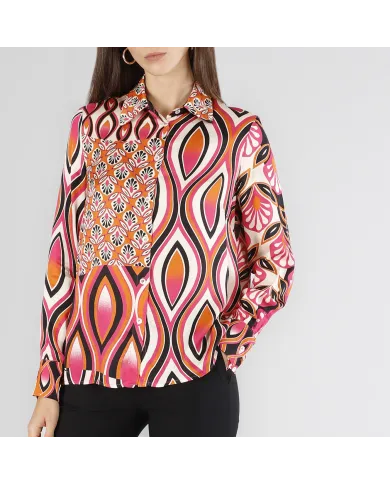 CafèNoir Camicia Multicolor - Glamour Calzature CafèNoir Camicia Multicolor - Glamour Calzature