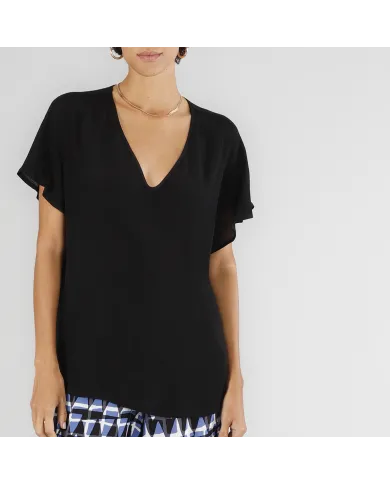 CafèNoir Blusa Nero - Glamour Calzature CafèNoir Blusa Nero - Glamour Calzature