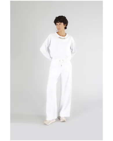 CafèNoir Pantalone Bianco - Glamour Calzature CafèNoir Pantalone Bianco - Glamour Calzature