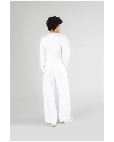 CafèNoir Pantalone Bianco - Glamour Calzature