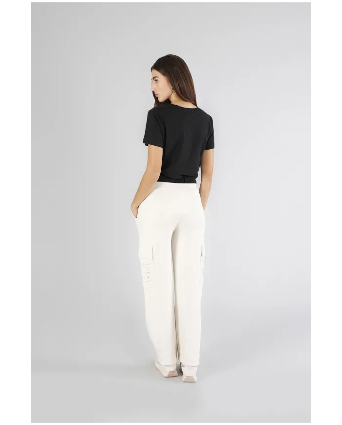 CafèNoir Pantalone Beige - Glamour Calzature
