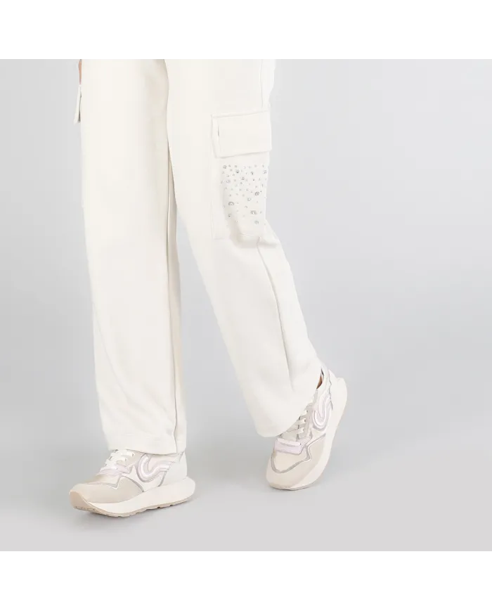 CafèNoir Pantalone Beige - Glamour Calzature