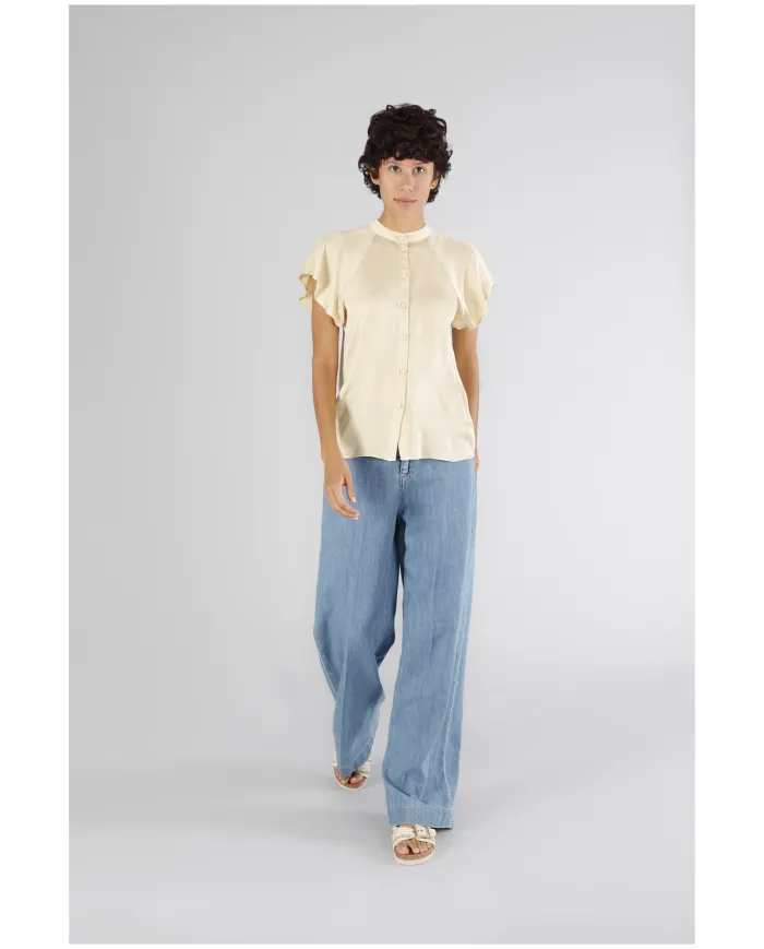 CafèNoir Camicia Avorio - Glamour Calzature