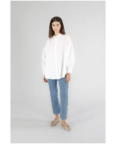 CafèNoir Camicia Bianco - Glamour Calzature CafèNoir Camicia Bianco - Glamour Calzature