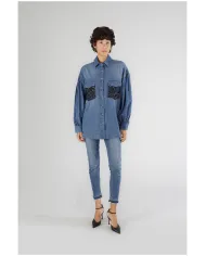 CafèNoir Camicia Blu - Glamour Calzature