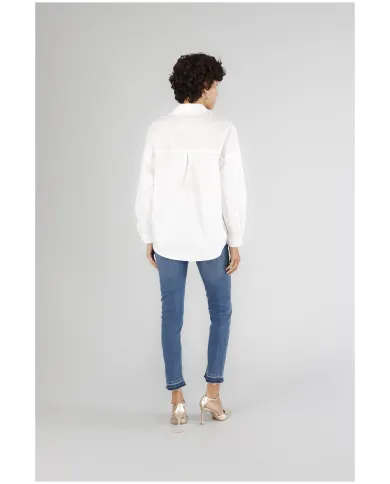 CafèNoir Camicia Bianco - Glamour Calzature CafèNoir Camicia Bianco - Glamour Calzature