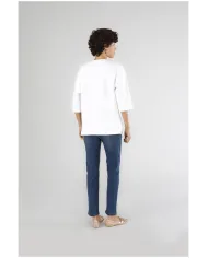 CafèNoir Felpa Bianco - Glamour Calzature