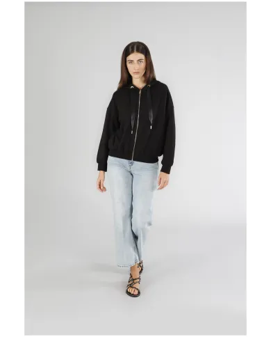 CafèNoir Felpa Nero - Glamour Calzature