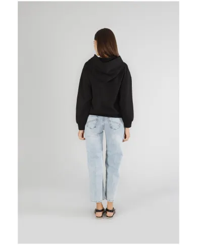 CafèNoir Felpa Nero - Glamour Calzature