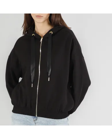 CafèNoir Felpa Nero - Glamour Calzature