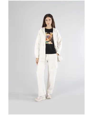 CafèNoir Felpa Avorio - Glamour Calzature