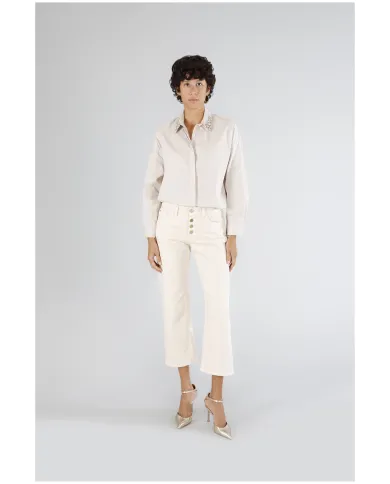 CafèNoir Pantalone Beige - Glamour Calzature