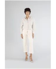 CafèNoir Pantalone Beige - Glamour Calzature CafèNoir Pantalone Beige - Glamour Calzature